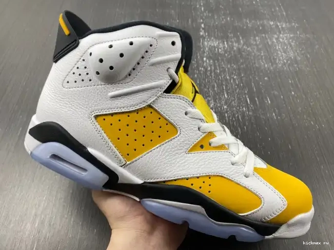 Rep Kickmax Ochre Yellow Air CT8529-170 Jordan 6 0506